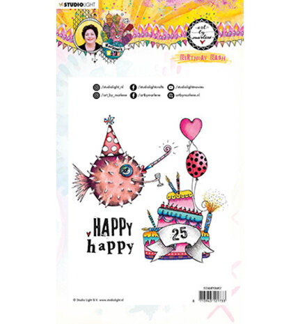 Studio Light Marlene's World Clear Stamp (STAMPBM67) Studio Light Marlene's World Clear Stamp (STAMPBM67)