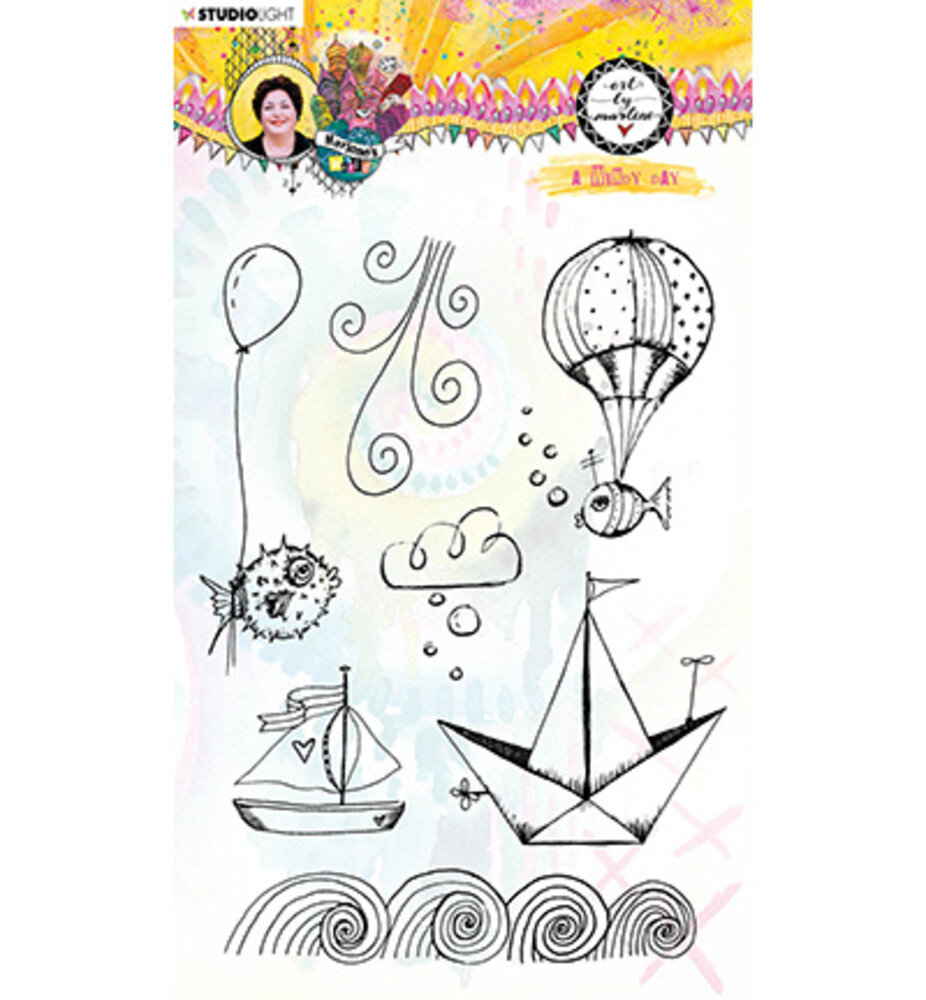 Studio Light Marlene's World Clear Stamp (STAMPBM68) Studio Light Marlene's World Clear Stamp (STAMPBM68)