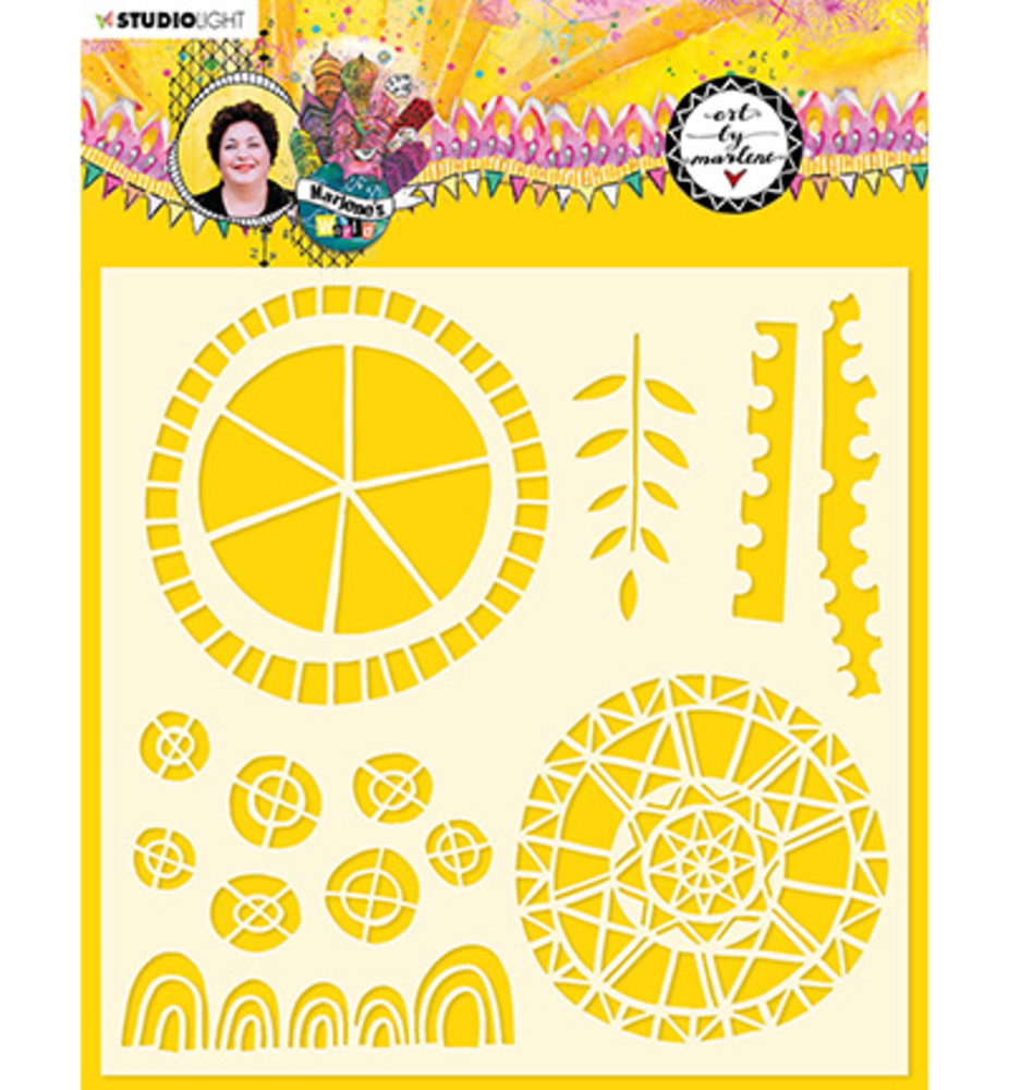 Studio Light Marlene's World Masking Stencil (MASKBM15) Studio Light Marlene's World Masking Stencil (MASKBM15)