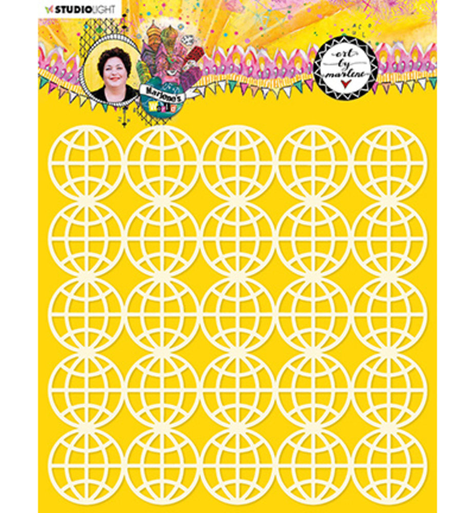 Studio Light Marlene's World Masking Stencil (MASKBM16)