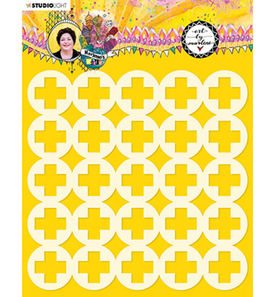 Studio Light Marlene's World Masking Stencil (MASKBM20) Studio Light Marlene's World Masking Stencil (MASKBM20)