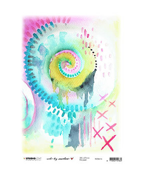 Studio Light Marlene's World A4 Rice Paper (RICEBM16) Studio Light Marlene's World A4 Rice Paper (RICEBM16)