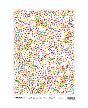 Studio Light Marlene's World A4 Rice Paper (RICEBM20)