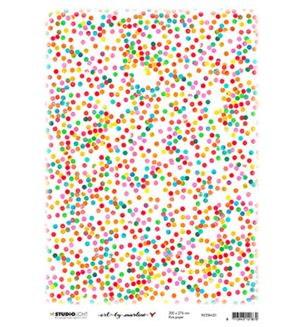 Studio Light Marlene's World A4 Rice Paper (RICEBM20)