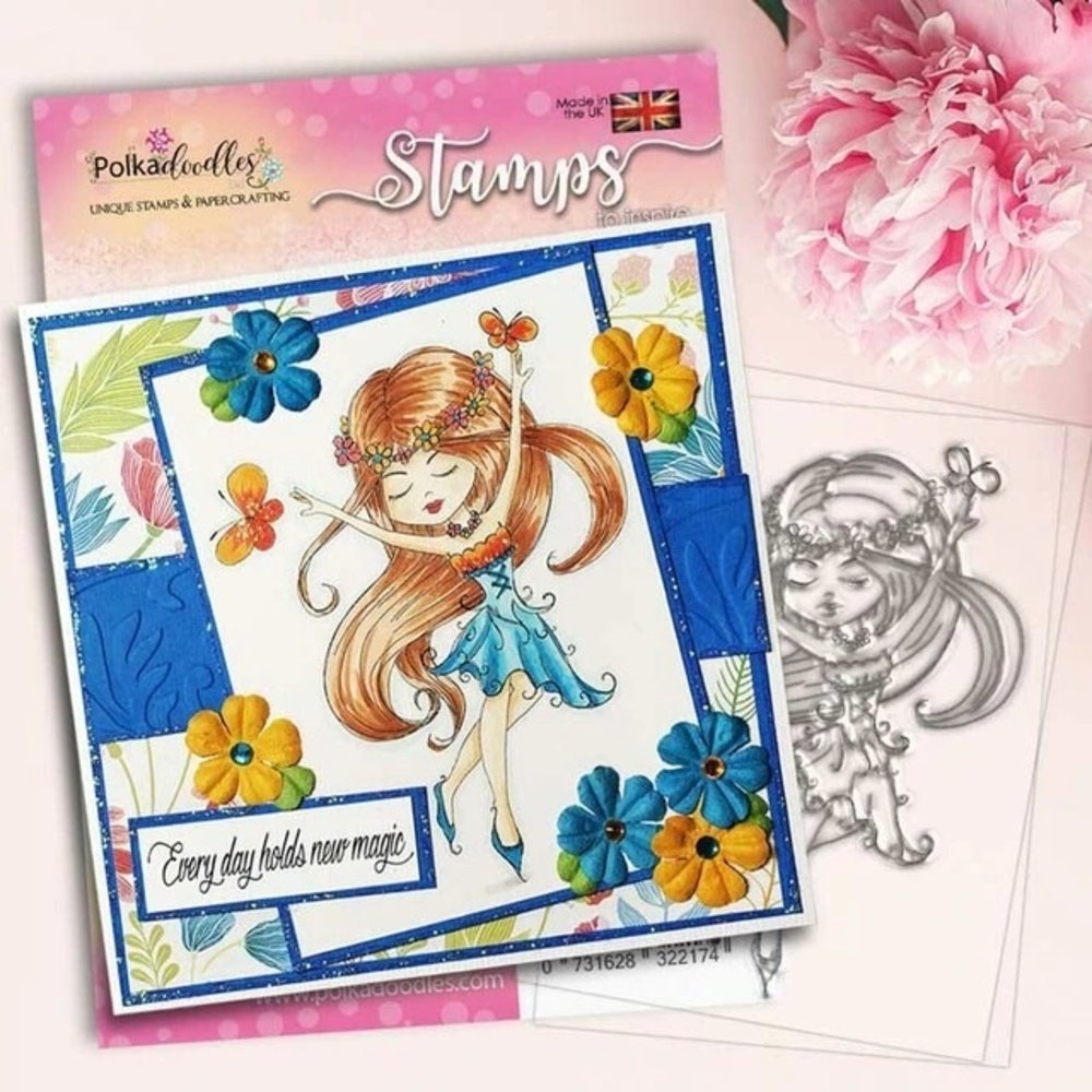Polkadoodles Serenity Butterfly Dreams Clear Stamps (PD7847) Polkadoodles Serenity Butterfly Dreams Clear Stamps (PD7847)