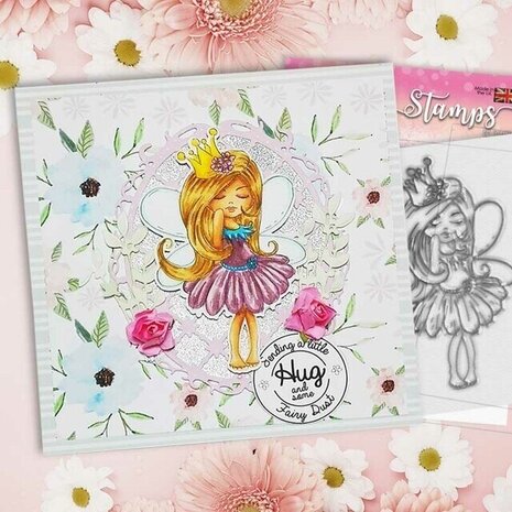 Polkadoodles Serenity Fairy Princess Clear Stamps (PD7852) Polkadoodles Serenity Fairy Princess Clear Stamps (PD7852)