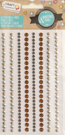 Craft Sensations Rhinestones & Pearls Classic Gold (CR0315/17GE) Craft Sensations Rhinestones & Pearls Classic Gold (CR0315/17GE)
