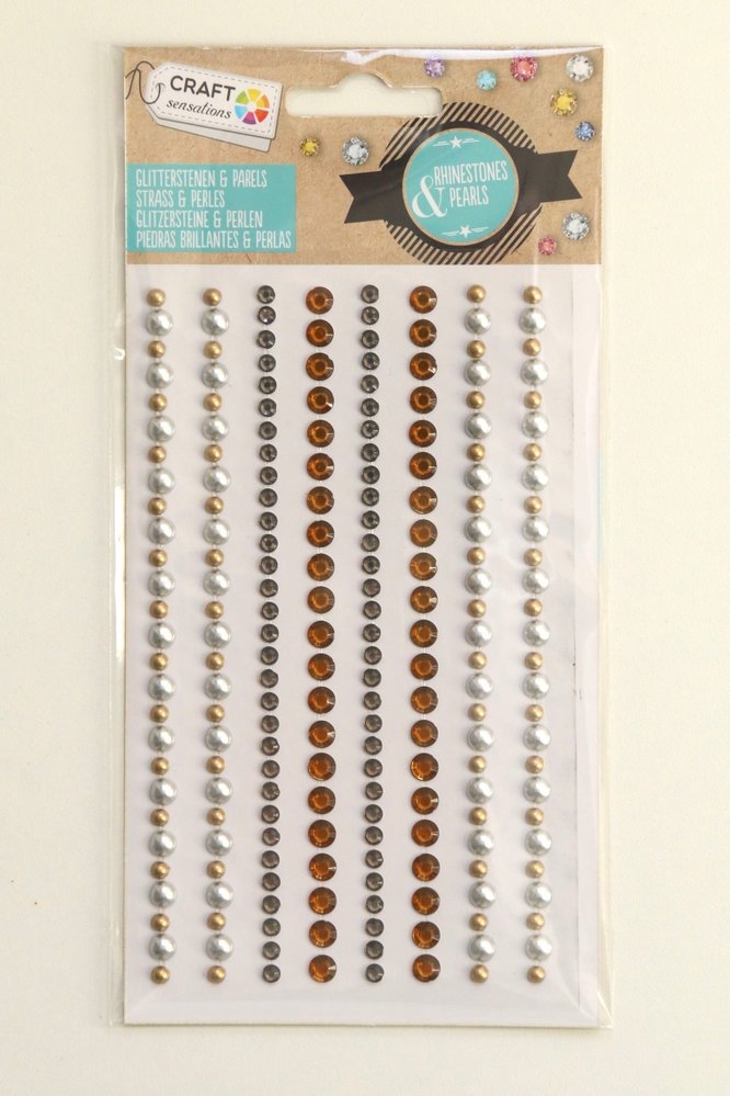 Craft Sensations Rhinestones & Pearls Classic Gold (CR0315/17GE) Craft Sensations Rhinestones & Pearls Classic Gold (CR0315/17GE)