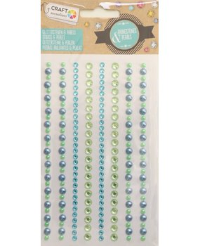 Craft Sensations Rhinestones & Pearls Classic Blue Green (CR0315/17GE) Craft Sensations Rhinestones & Pearls Classic Blue Green (CR0315/17GE)