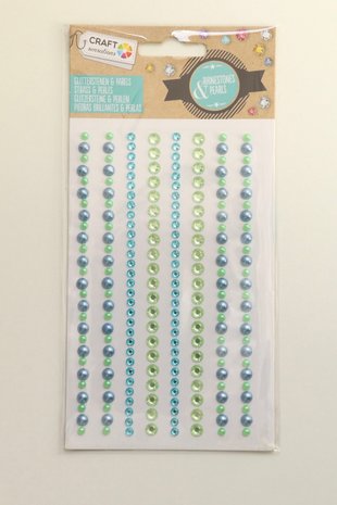 Craft Sensations Rhinestones & Pearls Classic Blue Green (CR0315/17GE) Craft Sensations Rhinestones & Pearls Classic Blue Green (CR0315/17GE)