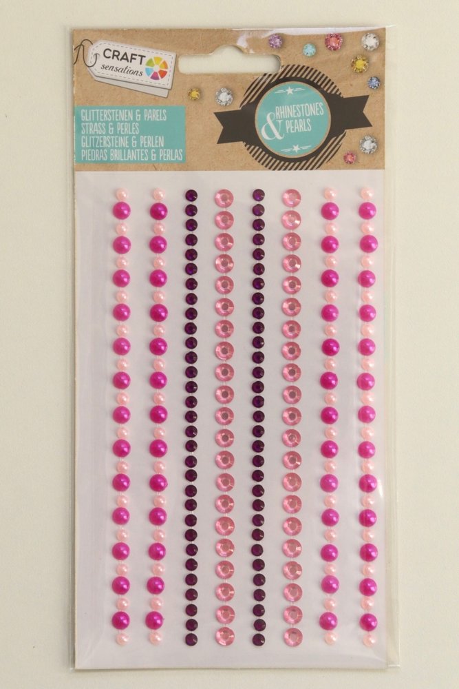 Craft Sensations Rhinestones & Pearls Classic Pink Purple (CR0315/17GE) Craft Sensations Rhinestones & Pearls Classic Pink Purple (CR0315/17GE)