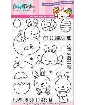 Carlijn Design Clear Stamps Hippity Hop (CDJD-0005)