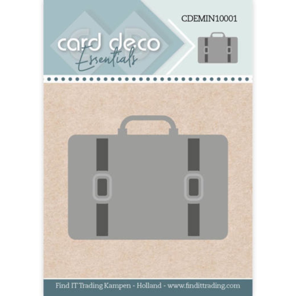 Card Deco Mini Snijmal Suitcase (CDEMIN10001) Card Deco Mini Snijmal Suitcase (CDEMIN10001)