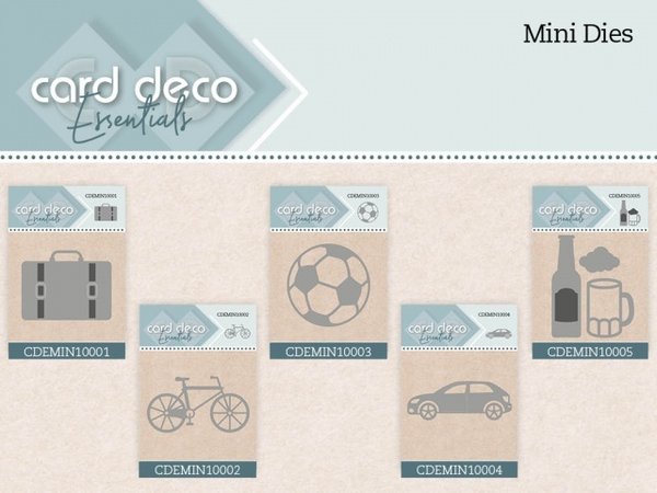 Card Deco Mini Snijmal Suitcase (CDEMIN10001) Card Deco Mini Snijmal Suitcase (CDEMIN10001)