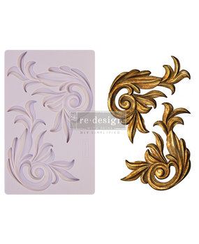 Re-Design Antique Scrolls 5x8 Inch Decor Mould (650414) Re-Design Antique Scrolls 5x8 Inch Decor Mould (650414)