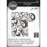 Sizzix Texture Fades Alterations Swirls Embossing Folder (665226)