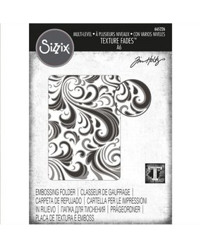 Sizzix Texture Fades Alterations Swirls Embossing Folder (665226) Sizzix Texture Fades Alterations Swirls Embossing Folder (665226)