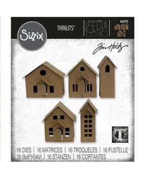 Sizzix Thinlits Alterations Die Set 16PK Paper Village (664741) Sizzix Thinlits Alterations Die Set 16PK Paper Village (664741)
