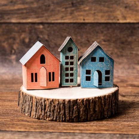 Sizzix Thinlits Alterations Die Set 16PK Paper Village (664741)