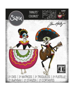 Sizzix Thinlits Alterations Die Set 21PK Day of the Dead (664969) Sizzix Thinlits Alterations Die Set 21PK Day of the Dead (664969)