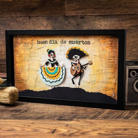 Sizzix Thinlits Alterations Die Set 21PK Day of the Dead (664969)