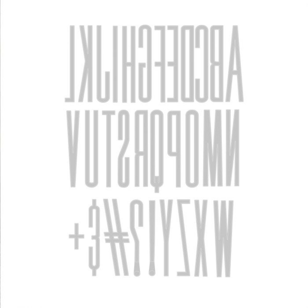 Sizzix Thinlits Alterations Die Set 31PK Alphanumeric Stretch Upper (665206)