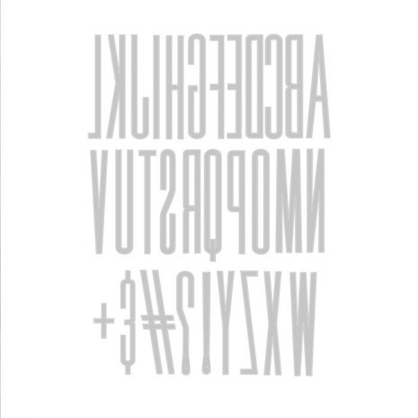 Sizzix Thinlits Alterations Die Set 31PK Alphanumeric Stretch Upper (665206)