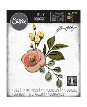 Sizzix Thinlits Alterations Die Set 17PK Bloom (665208) Sizzix Thinlits Alterations Die Set 17PK Bloom (665208)