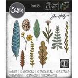 Sizzix Thinlits Alterations Die Set 10PK Funky Nature (665215)