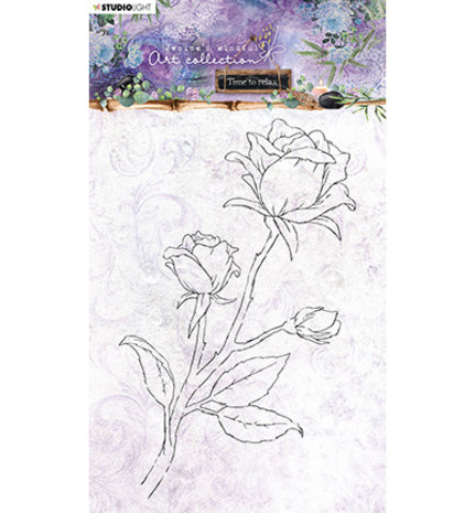 Studio Light JMA Clear Stamp Rose Time to Relax (STAMPJMA21) Studio Light JMA Clear Stamp Rose Time to Relax (STAMPJMA21)