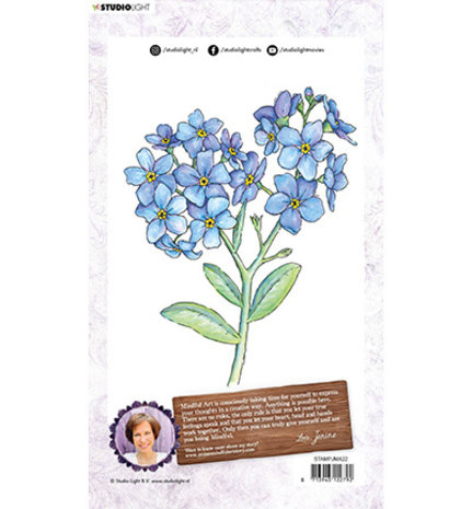 Studio Light JMA Clear Stamp Forget-me-not Time to Relax (STAMPJMA22) Studio Light JMA Clear Stamp Forget-me-not Time to Relax (STAMPJMA22)