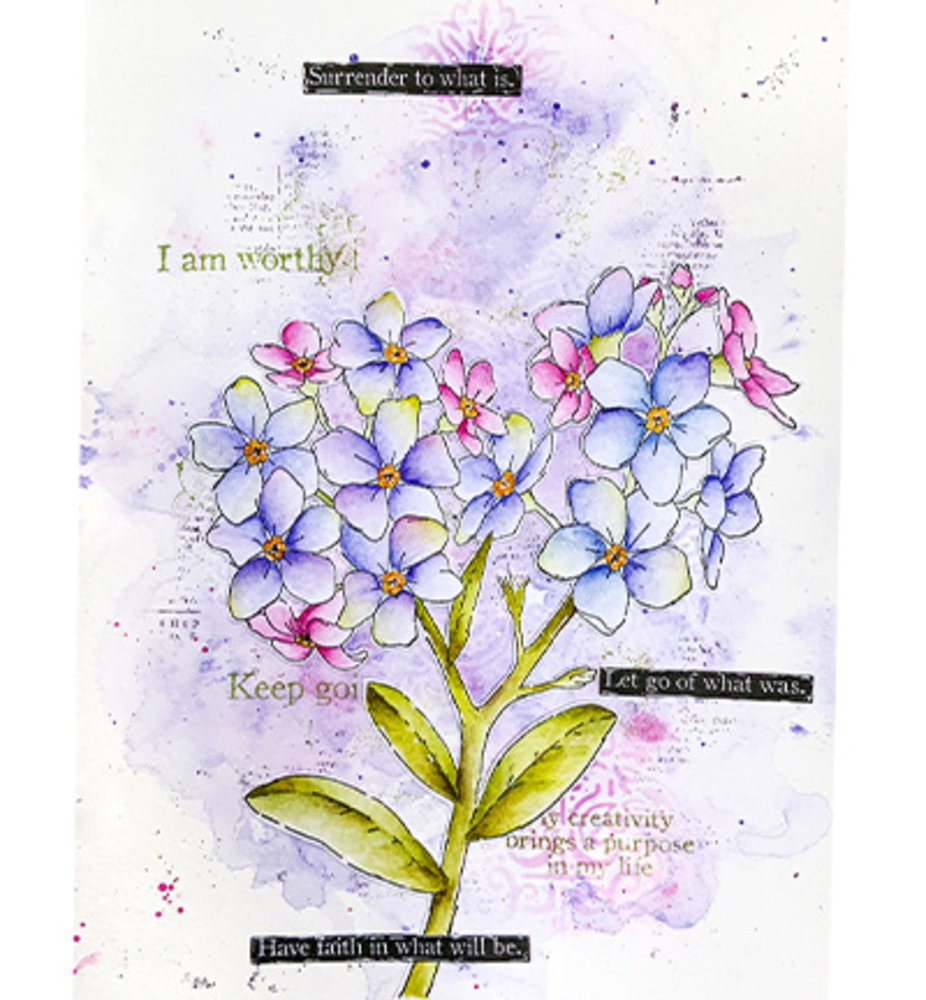 Studio Light JMA Clear Stamp Forget-me-not Time to Relax (STAMPJMA22) Studio Light JMA Clear Stamp Forget-me-not Time to Relax (STAMPJMA22)