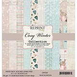 Reprint Cozy Winter Collection 12x12 Inch Paper pack (CRP029)