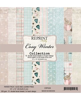 Reprint Cozy Winter Collection 12x12 Inch Paper pack (CRP029) Reprint Cozy Winter Collection 12x12 Inch Paper pack (CRP029)