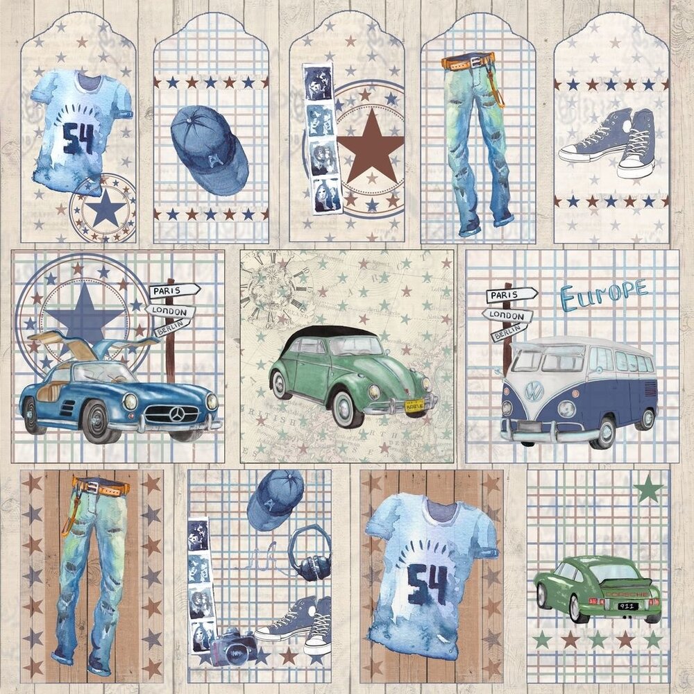 Reprint You are a Star Collection 8x8 Inch Paper Pack (RPM010) Reprint You are a Star Collection 8x8 Inch Paper Pack (RPM010)