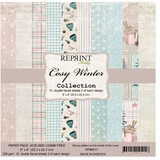 Reprint Cozy Winter Collection 8x8 Inch Paper Pack (RPM011)