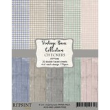 Reprint Checkers Vintage Basic Collection 6x6 Inch Paper Pack (RPP046)