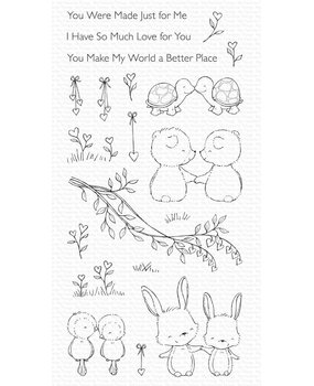 My Favorite Things Being With You Clear Stamps (SY-30)