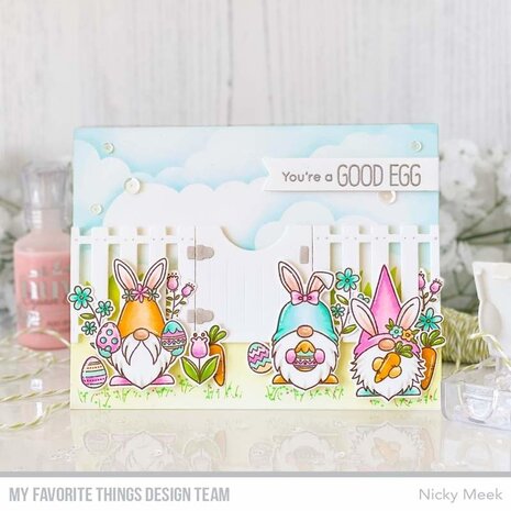My Favorite Things Spring Gnomes Clear Stamps (BB-121) My Favorite Things Spring Gnomes Clear Stamps (BB-121)