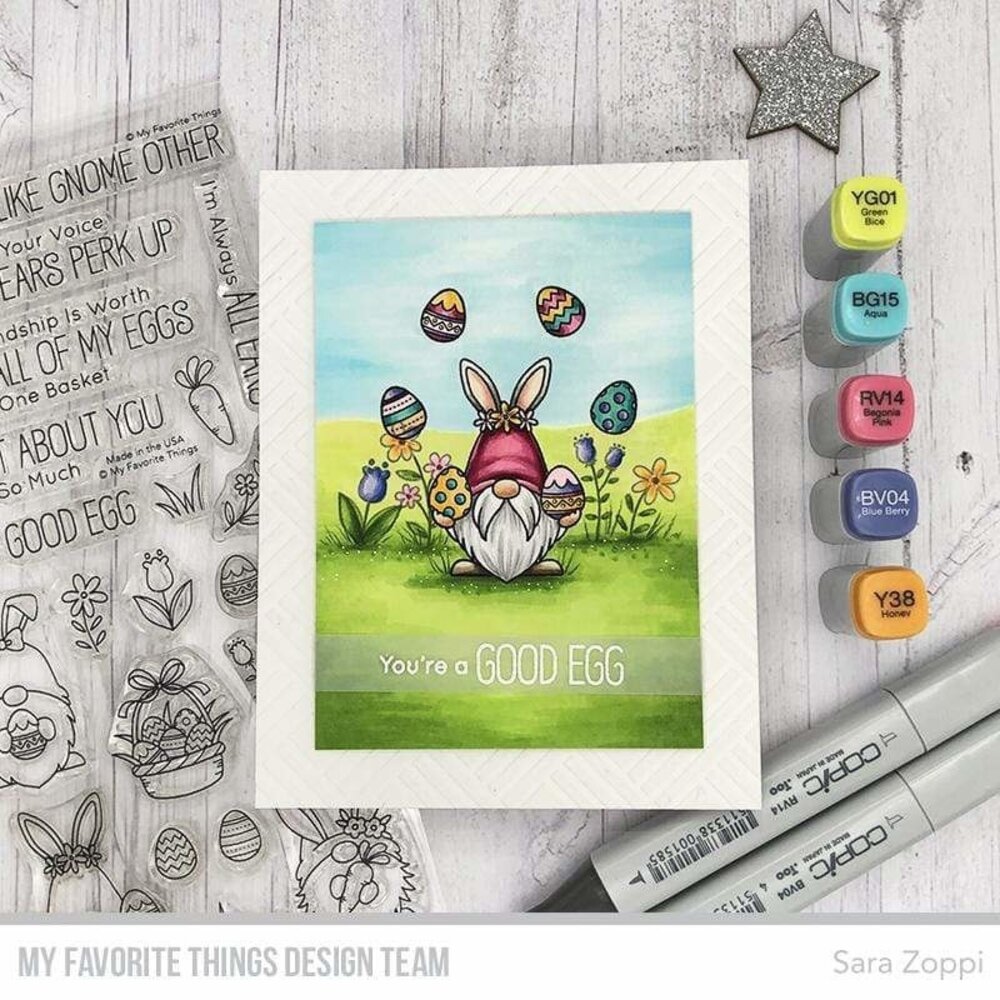 My Favorite Things Spring Gnomes Clear Stamps (BB-121) My Favorite Things Spring Gnomes Clear Stamps (BB-121)