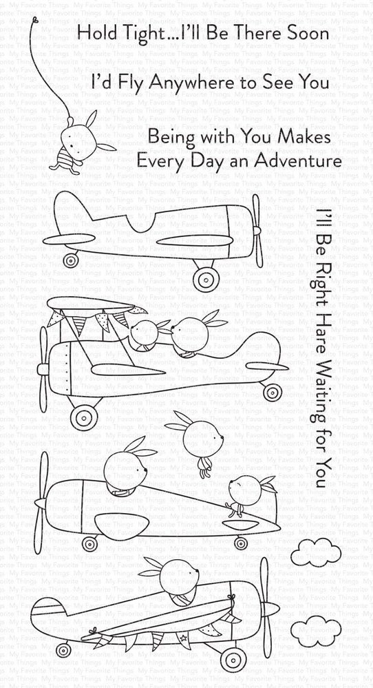 My Favorite Things High-Flying Adventure Clear Stamps (CS-557)