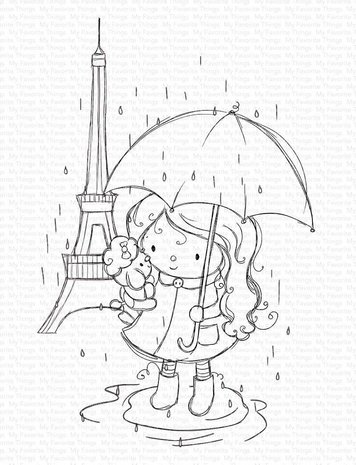 My Favorite Things Rainy Day Friends Clear Stamps (RAM-009) My Favorite Things Rainy Day Friends Clear Stamps (RAM-009)