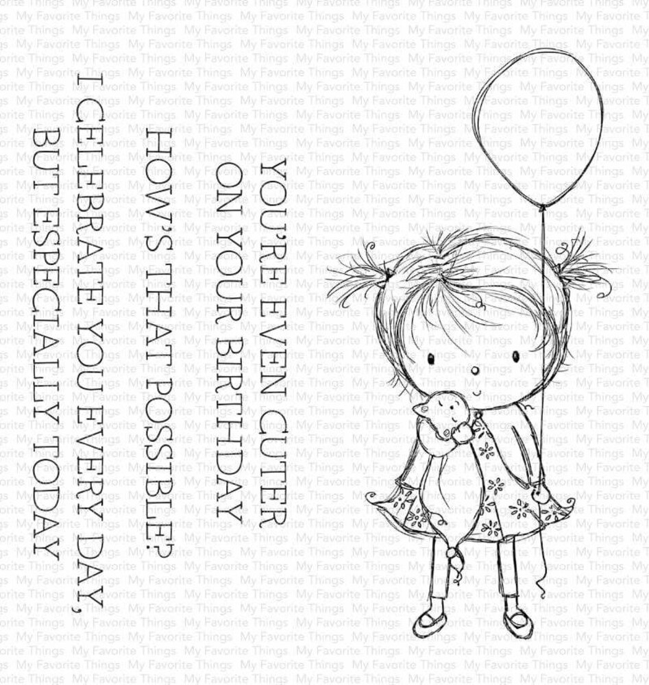 My Favorite Things Birthday Cutie Clear Stamps (RAM-007) My Favorite Things Birthday Cutie Clear Stamps (RAM-007)