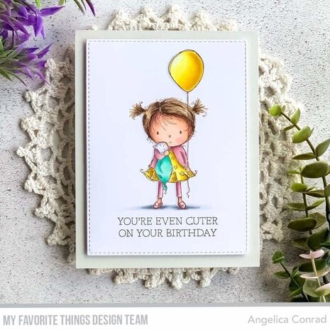 My Favorite Things Birthday Cutie Clear Stamps (RAM-007) My Favorite Things Birthday Cutie Clear Stamps (RAM-007)