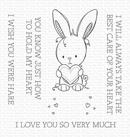 My Favorite Things Wish You Were Hare Clear Stamps (RAM-010) My Favorite Things Wish You Were Hare Clear Stamps (RAM-010)