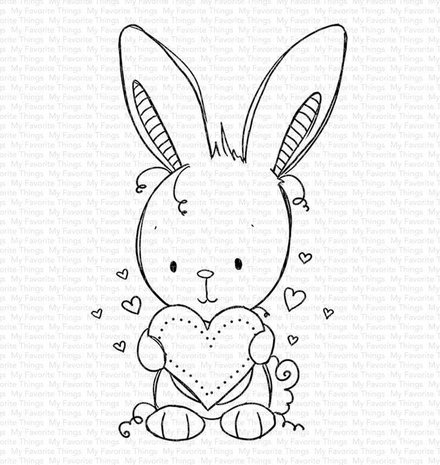 My Favorite Things Wish You Were Hare Clear Stamps (RAM-010) My Favorite Things Wish You Were Hare Clear Stamps (RAM-010)