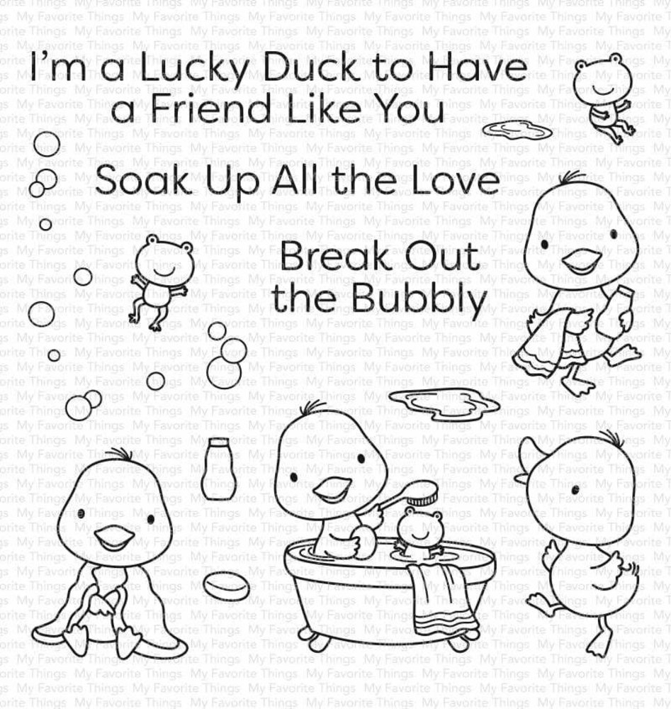 My Favorite Things Lucky Duck Clear Stamps (CS-553) My Favorite Things Lucky Duck Clear Stamps (CS-553)