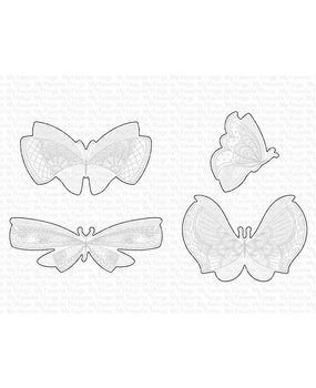 My Favorite Things Die-namics More Brilliant Butterflies (MFT-1961)