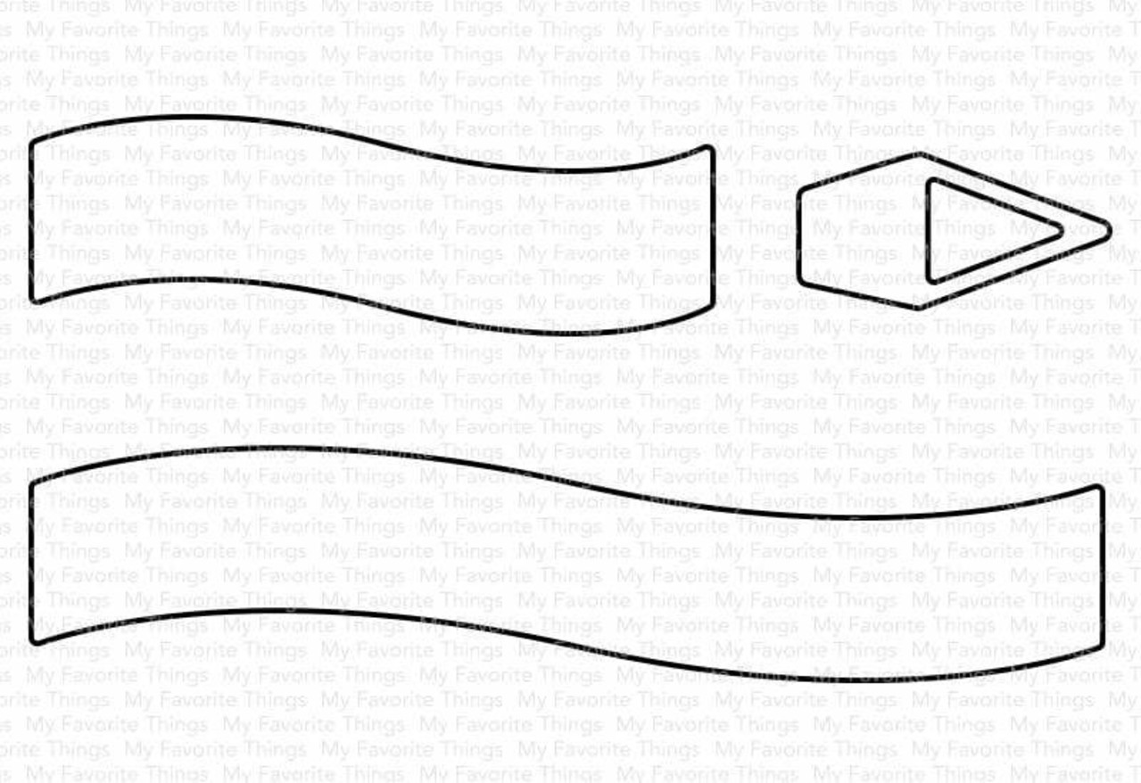 My Favorite Things Die-namics Banner Flags (MFT-1967)