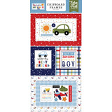 Echo Park Little Dreamer Boy 6x13 Inch Chipboard Frames (LDB238065)*